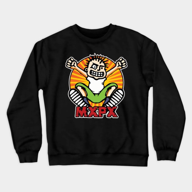 The-MxPx 4 Crewneck Sweatshirt by Edwin Vezina